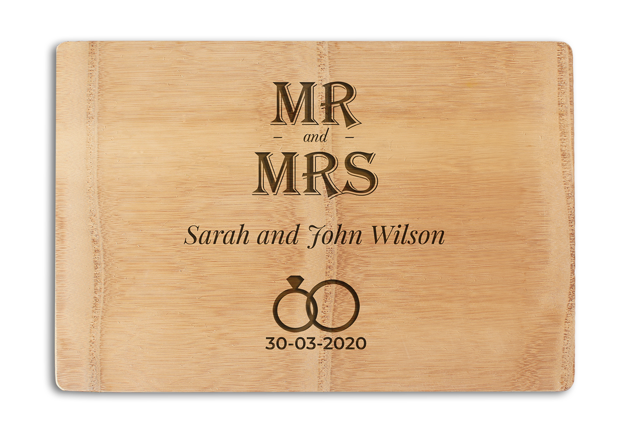 Chopping Board - Premium - Mr And Mrs