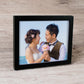 Framed Prints with Wedding picture of couple in thick black frame