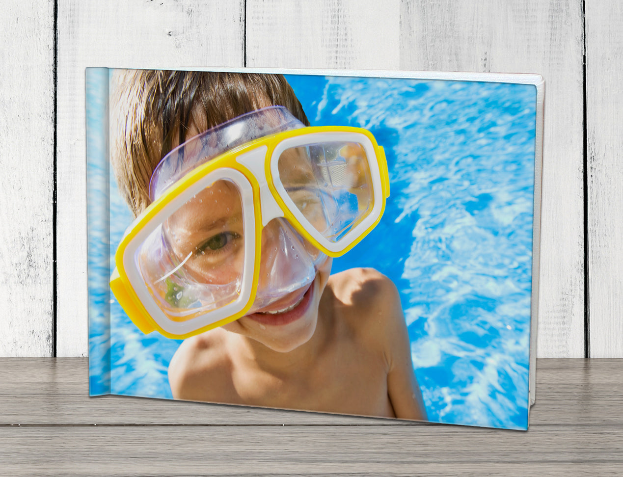 Seamless Hard-Cover Photo Book-Standard with Scuba Image